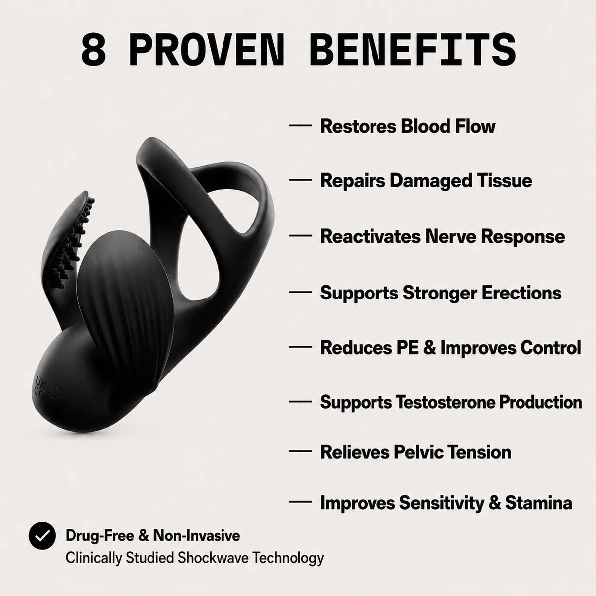 8. The Same Acoustic Wave Technology. Now Designed For Home Use.