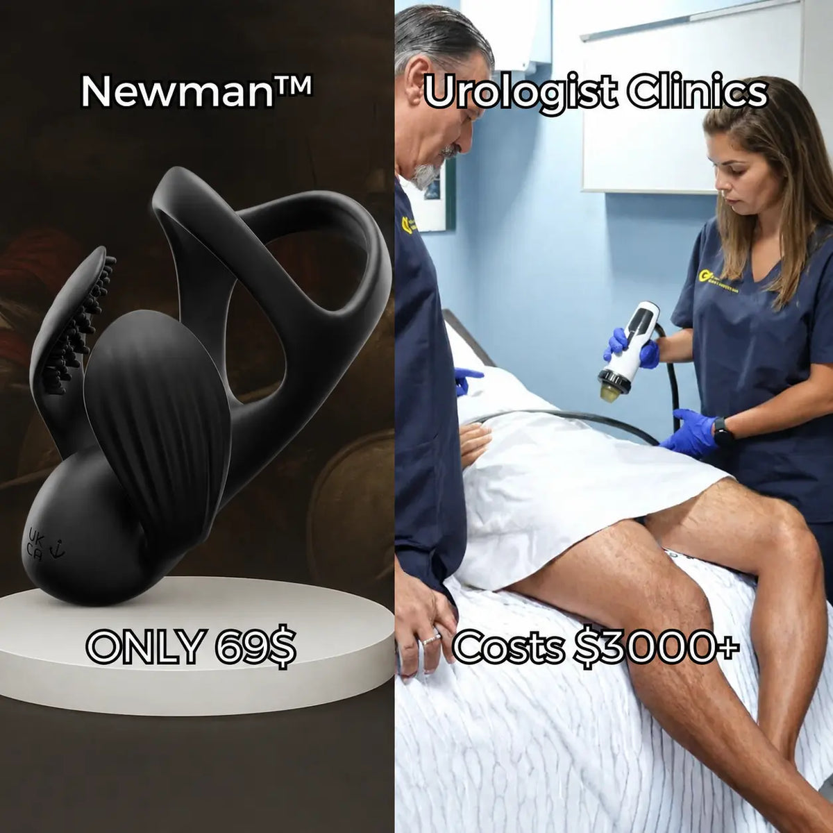 2. Replaces A $3,000 Clinic Package. One Device. One Payment.