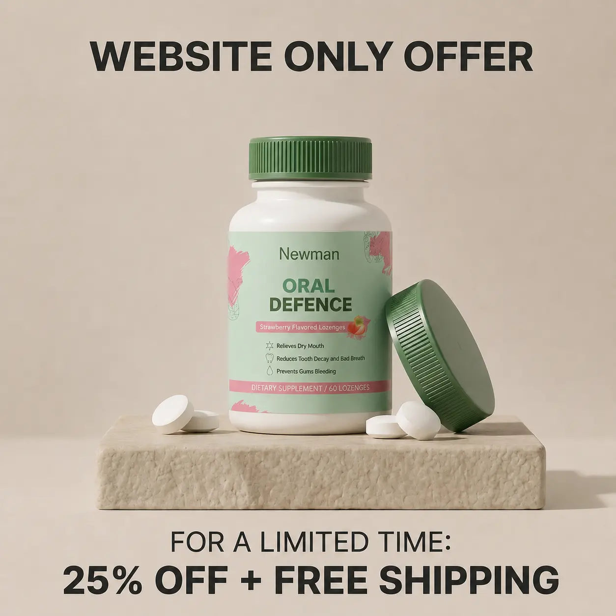Newman Oral Defence website-only offer
